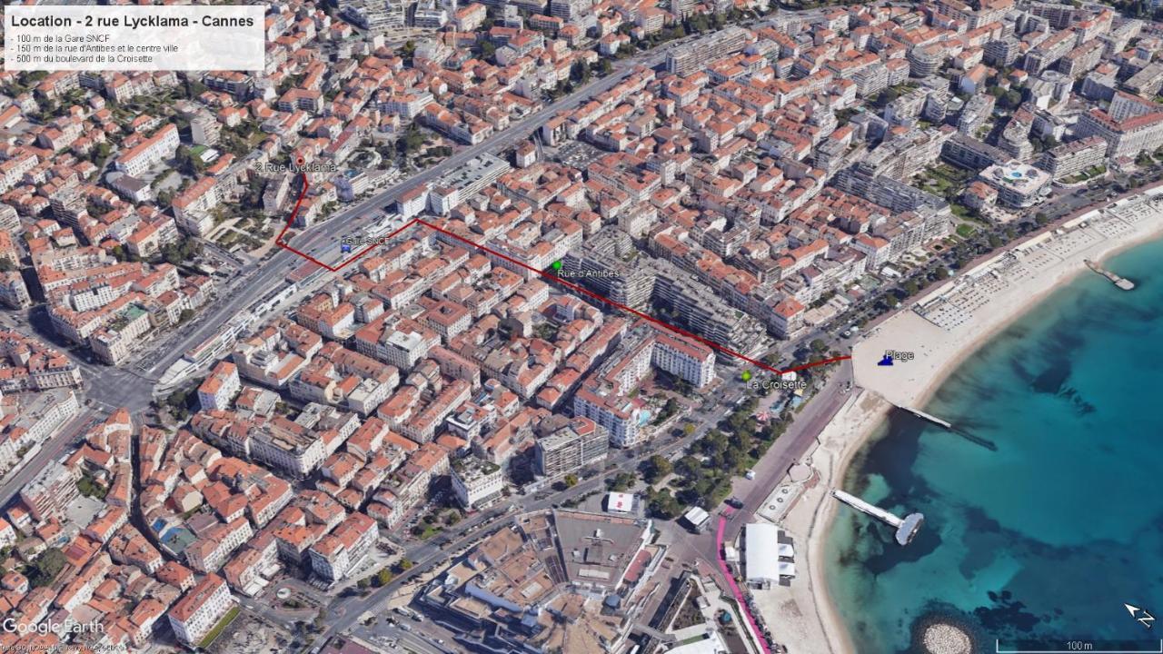 Studio En Plein Coeur De Cannes Apartman Kültér fotó